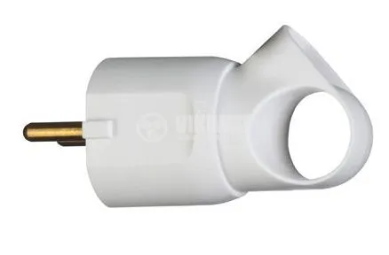  IIVVERR AU Plug Blanco Plástico AC 250 V 16A 3 Pin AU