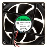 Fan, 24VDC, 80x80x25mm, 3.72W, with ball bearing, 101.94m³/h, PF80252B1-1000U-A99, brushless