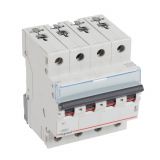 Miniature circuit breaker, four-pole, 25A, C curve, 400VDC, DIN rail, 403564, LEGRAND
