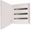 Distribution board BF-O-3/72-C, 3x24 modules, steel, for outdoor installation, white color, metal door