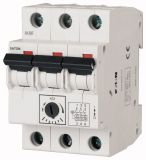 Motor circuit breaker, thermal magnetic, three-phase, Z-MS-0.25/3, 0.16~0.25A, EATON