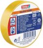 PVC insulating tape, 20m x 19mm, yellow, TESA 53988