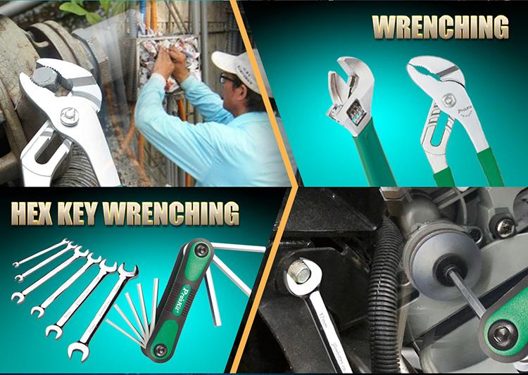 Професионален куфар с инструменти, за електротехници,  65 части, PK-1700NB, PRO'S KIT