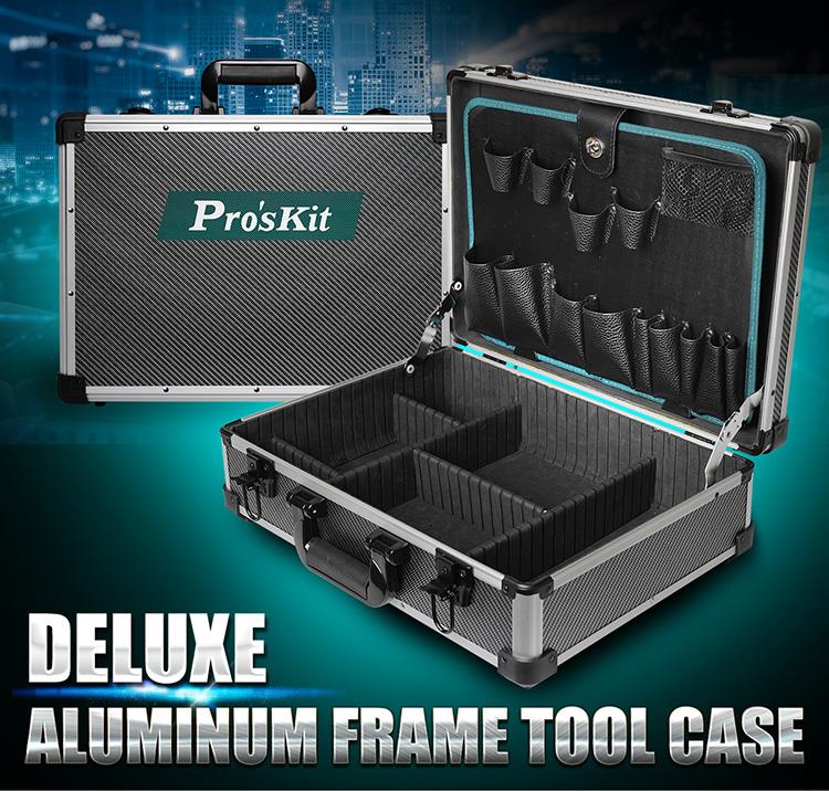 Професионален куфар с инструменти, за електротехници,  65 части, PK-1700NB, PRO'S KIT
