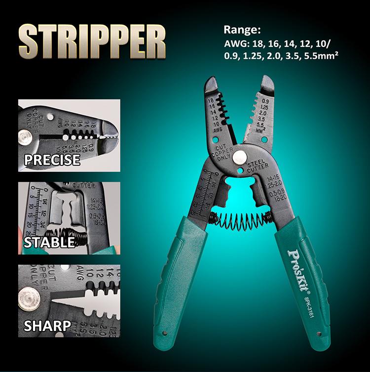 Професионален куфар с инструменти, за електротехници,  65 части, PK-1700NB, PRO'S KIT