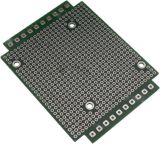 Experimental PCB Board FR4 EX Z-100, universal, 84x64x1.6mm, 2.54mm