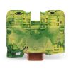 Terminal block, single-row, 285-137, 125A, 600V, 35mm2, yellow-green, earthing - 1