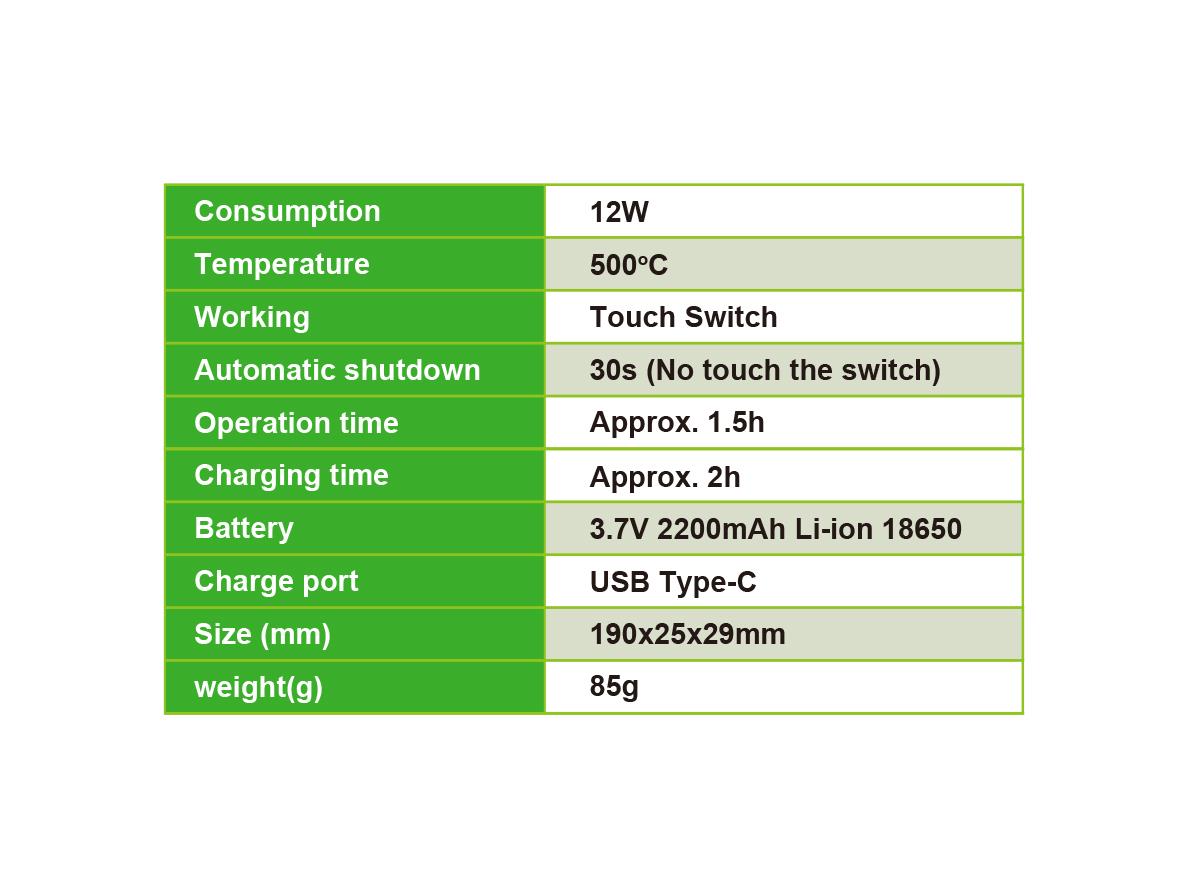 Soldering iron, heating, SI-126B-80, non-adjustable, 230VAC, 80W, conical tip, PRO'S KIT