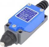 Limit switch AH8111, SPDT-NO+NC, 5A/250VAC, non-holding, pin