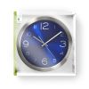 Wall clock, stainless steel, 300mm, guartz - 3
