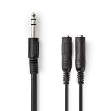 Професионален аудио кабел NEDIS CAGP23110BK02