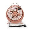 Room fan, table, 230VAC, 20W, vintage pink, FNCL10PK20, NEDIS - 3