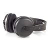Wireless RF headphones HPRF210BK, range up to 100m, black
 - 8