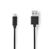 Phone cable Micro USB to USB, 2m, black, NEDIS
 - 1