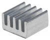 Aluminum radiator with thermally conductive tape 8.8mm, 8.8x5mm
 - 2