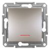 Light switch two-way single, 10A, bronze, EPH1500369