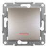 Light switch push-button, 10A, bronze, EPH1600369