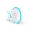 Wireless doorbell, 60 melodies, 230VAC, 3VDC, 80dB, white, IP65, DOORB10CWT, NEDIS - 4