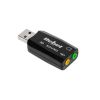 USB sound card, controller, 3D sound, 5.1 channels, KOM0638, Rebel 
 - 1