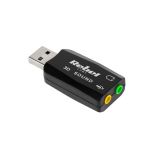 USB звукова карта, контролер, 3D sound, 5.1 канала, KOM0638, Rebel
