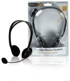 Stereo Headphones, BXL-HEADSET1BL, 3.5 mm, 30 mW, with microphone 3.5 mm