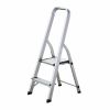 Aluminum ladder, single sided, with 1+1 steps
