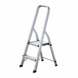 Aluminum ladder, single sided, with 1+1 steps