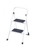 Aluminum ladder, single sided, with 2 steps