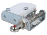 Limit switch LM-1PR, SPDT-NO+NC, 1A/400VAC, with spring return, roller