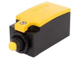 Limit switch LSM-02, DPST-2xNC, 6A/240VAC, with spring return, roller
