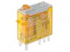 Relay electromagnetic 46.52.8.024.0040, Ucoil 24VAC, 15A, 250VAC, DPDT