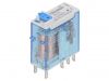 Relay electromagnetic 46.52.9.012.0040, Ucoil 12VDC, 15A, 250VAC, DPDT