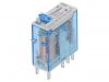 Relay electromagnetic 46.52.9.024.5040, Ucoil 24VDC, 15A, 250VAC, DPDT