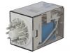 Relay electromagnetic 60.13.9.012.0040, Ucoil 12VDC, 10A, 250VAC, 3PDT