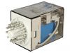 Relay electromagnetic 60.13.9.024.0074, Ucoil 24VDC, 10A, 250VAC, 3PDT
