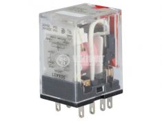 60.12.8.024.0040 FINDER - Relay: electromagnetic | DPDT; Ucoil: 24VAC
