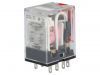 Relay electromagnetic MY2IN 110/120VAC (S), Ucoil 115VAC, 10A, 220VAC