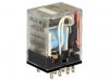 Relay electromagnetic MY4 12VDC (S), Ucoil 12VDC, 5A, 220VAC, 4PDT