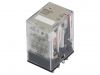 Relay electromagnetic MY4N 24VAC (S), Ucoil 24VAC, 5A, 220VAC, 4PDT