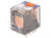 Relay electromagnetic 8-1419111-1, Ucoil 48VDC, 6A, 250VAC, 4PDT