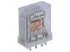 Relay electromagnetic R2M-2012-23-1012, Ucoil 12VDC, 10A, 250VAC, DPDT
