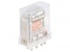 Relay electromagnetic R2M-2012-23-1024, Ucoil 24VDC, 10A, 250VAC, DPDT