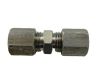 Connector, nipple with two nuts, M7mm to M7mm, metal - Vikiwat Connector, nipple with two nuts, M7mm to M7mm, metal