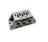 Distributor plate, CAS 1/4 ", aluminum, five holes 1/4"  inches