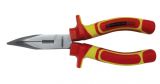 Pliers, semicircular, curved, insulated, PREMIUM, 180mm