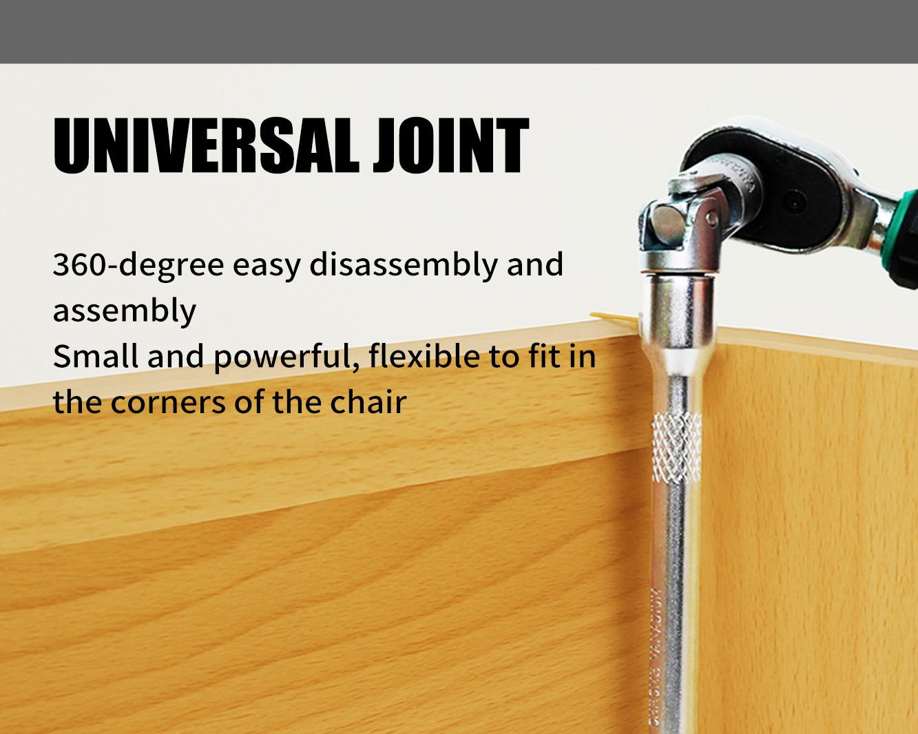 Комплект гедоре, тресчотка и битове, 38 части, SD-2338M, PRO'S KIT