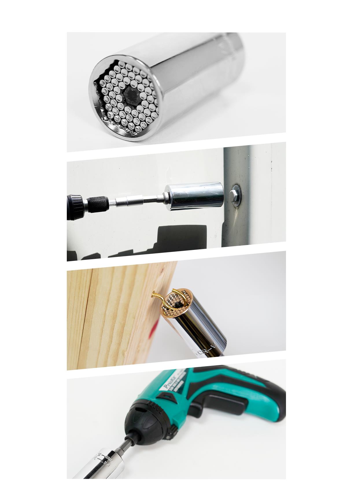 Комплект гедоре, тресчотка, вложки и битове, SD-2325, 25 части