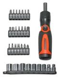Screwdriver with 31 interchangeable bits and inserts, PREMIUM