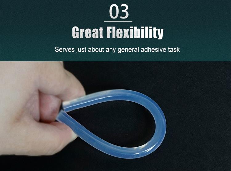 Silicone hot glue sticks GK-611160, Ф11x160mm, PRO'S KIT