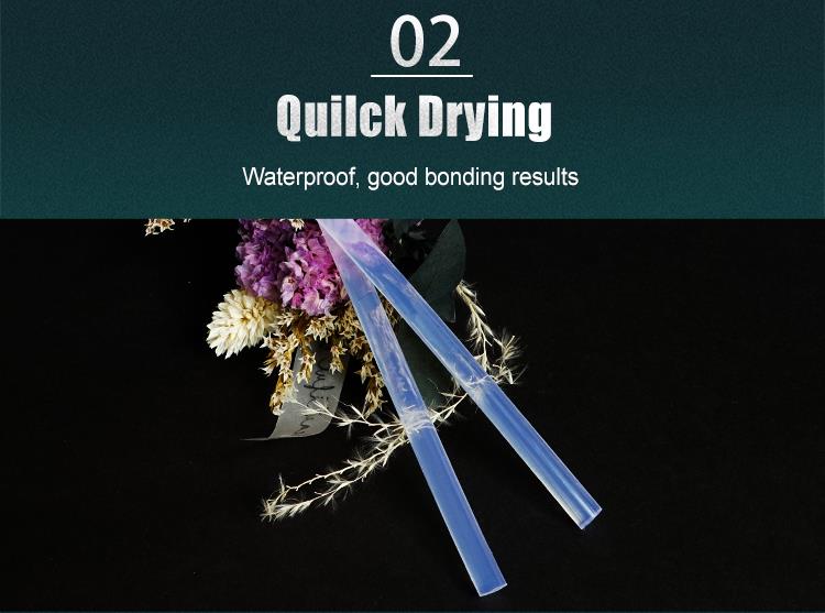 Силиконови пръчки за топло лепене GK-611160, Ф7x160mm, PRO'S KIT